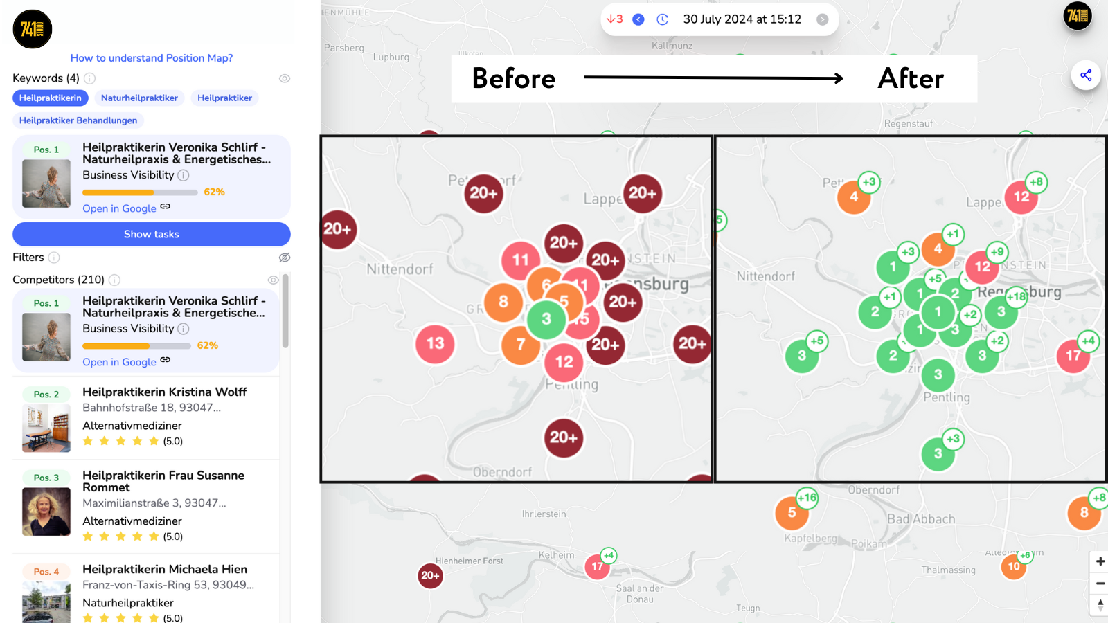 Map analytics